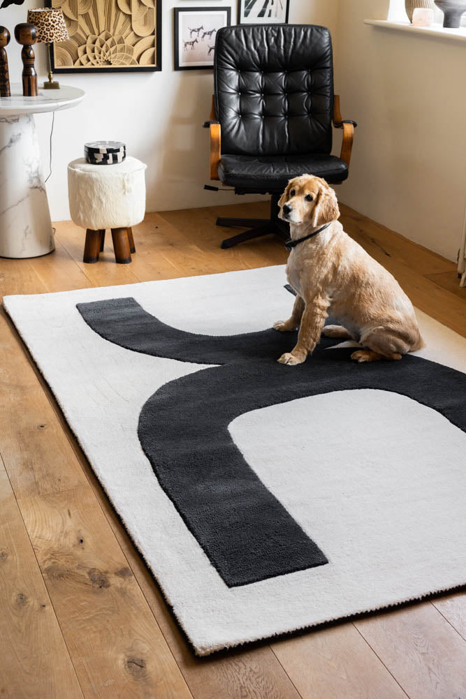 Abstract Canvas Rug - 3 Sizes Available