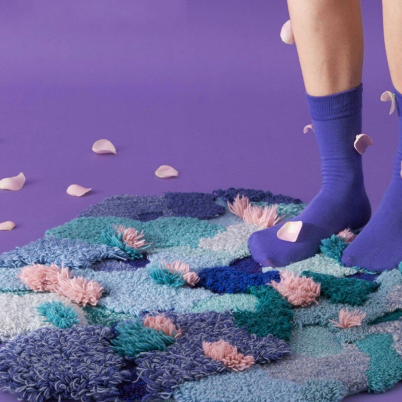 Luz Colorblock Wool Area Rug